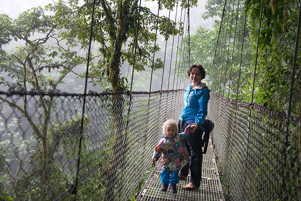 Вдвоем с ребенком 2-х лет в свободное путешествие (Коста-Рика)